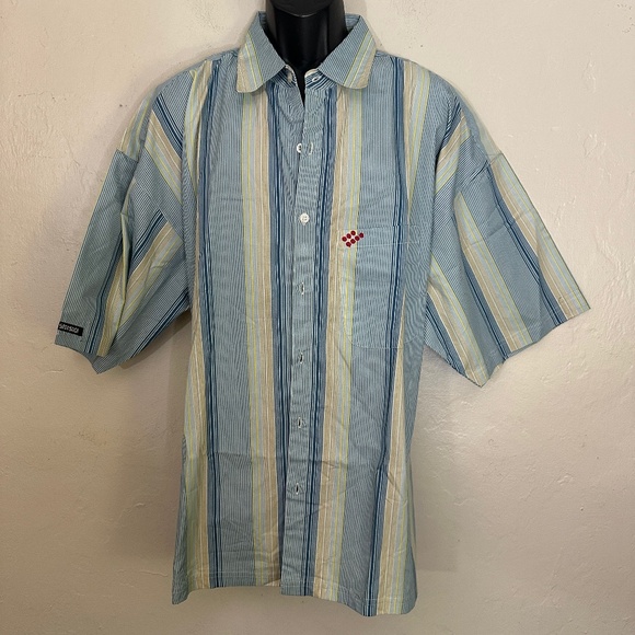 Super Seven Short Sleeve Shirt 3XL Gently worn 100% cotton 27" armpit to armpit - Picture 1 of 4
